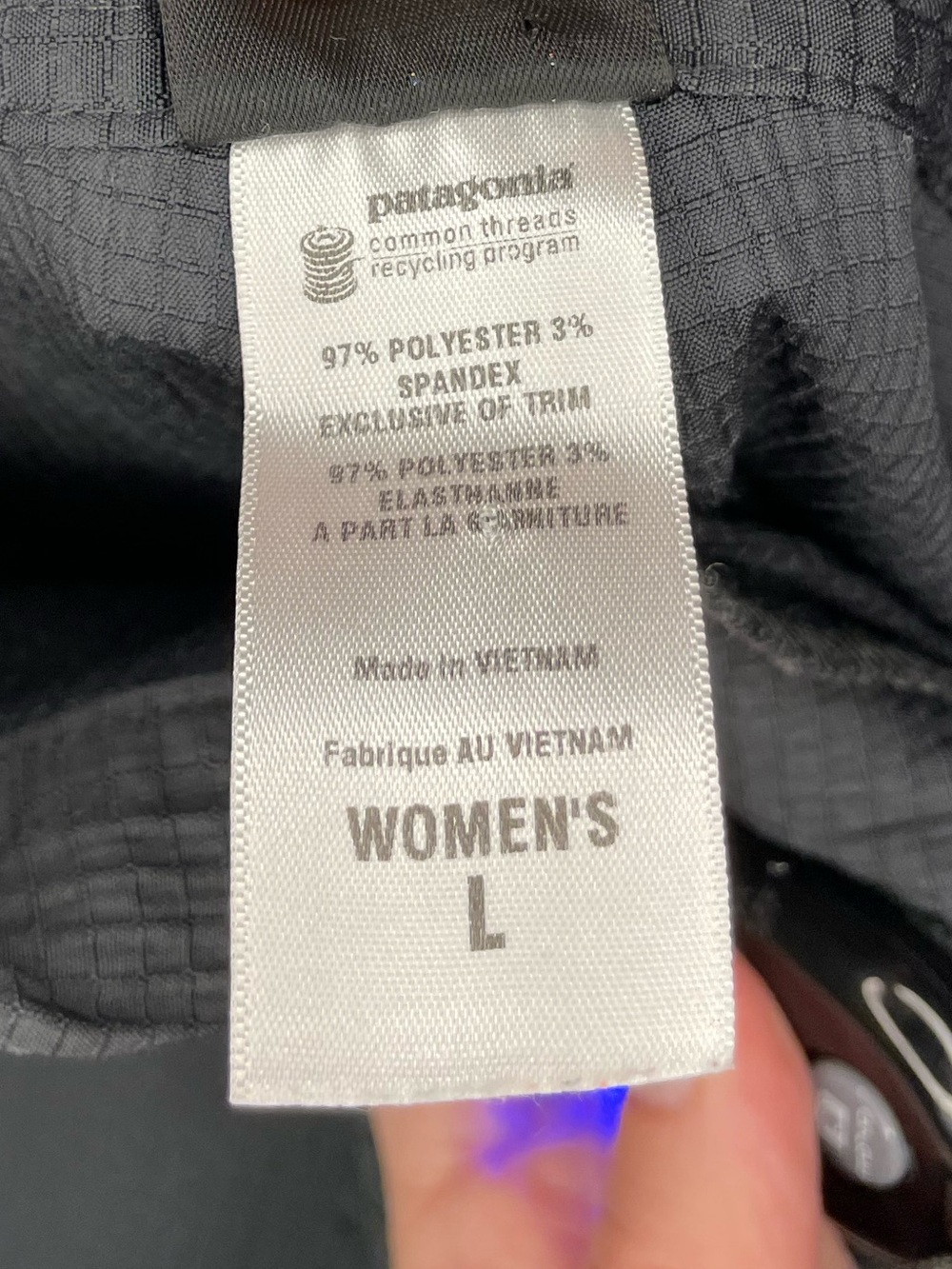 Patagonia Black Women’s Active Mini Skirt/Skort - Picture 8 of 9